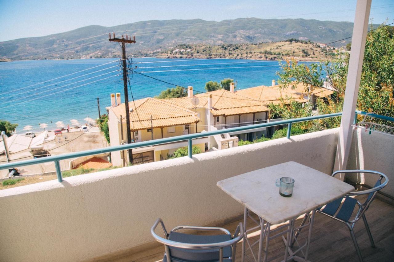 Theodora Rooms Poros Town Eksteriør bilde