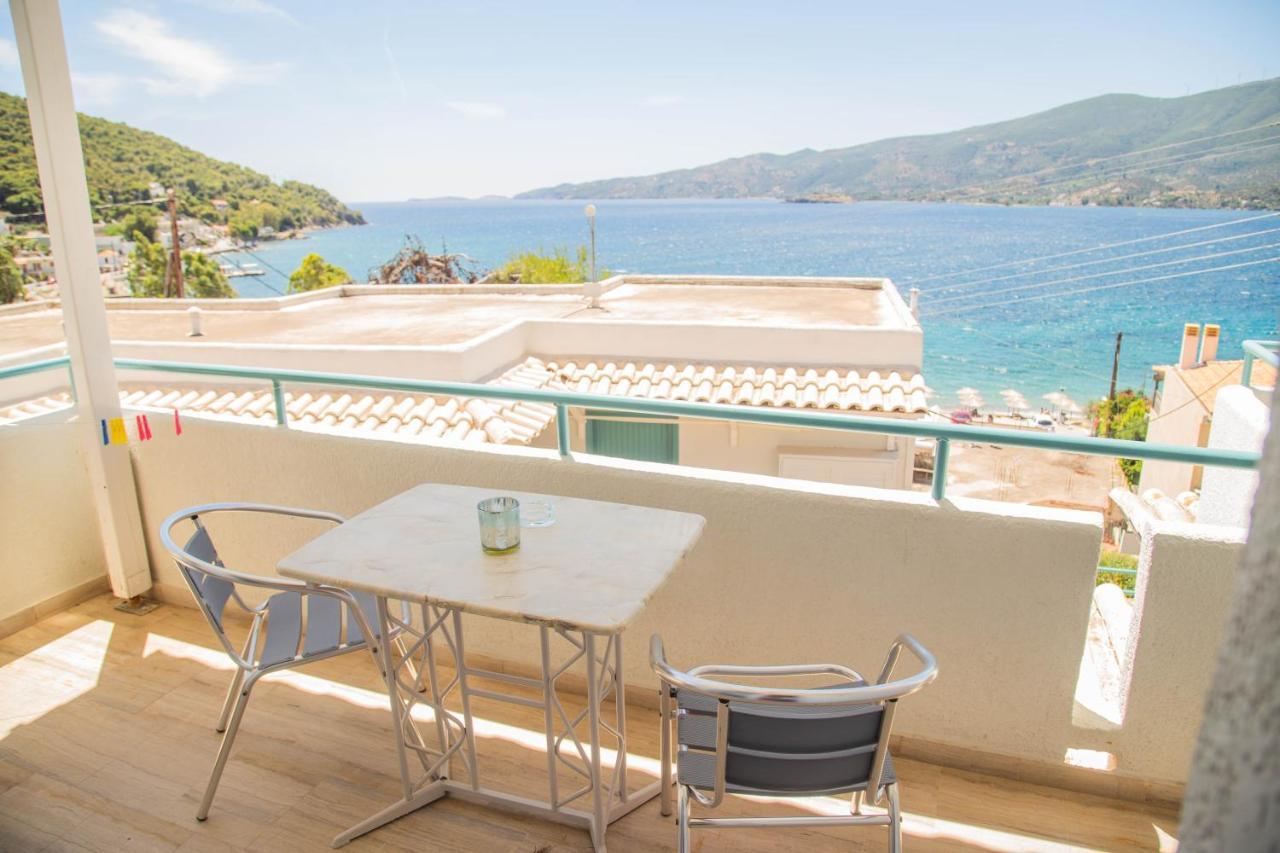 Theodora Rooms Poros Town Eksteriør bilde